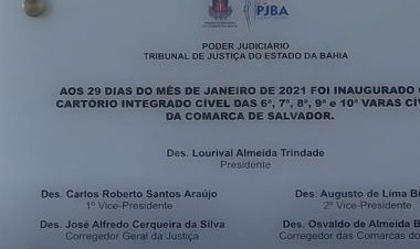 Situação caótica na 6 Vara Cível e Comercial de Salvador,segundo o CNJ