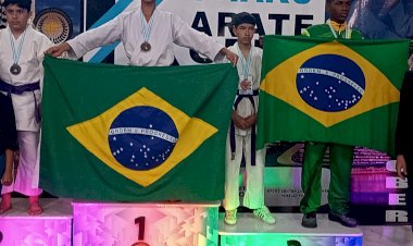 Atletas baianos de comunidade quilombola conquistam medalhas em Mundial de Karatê